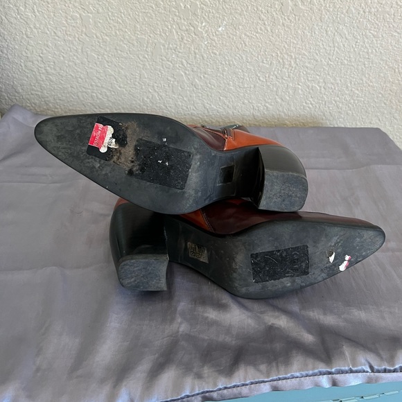 Jeffrey Campbell Saddle Up Western Pull On Boots 9 SOLD OUT - Picture 6 of 12